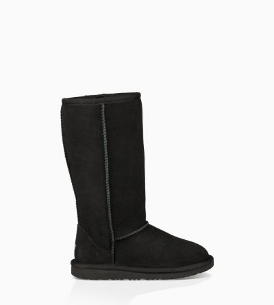 UGG Classic II Tall Gyerek Csizma - Fekete, 6450GX